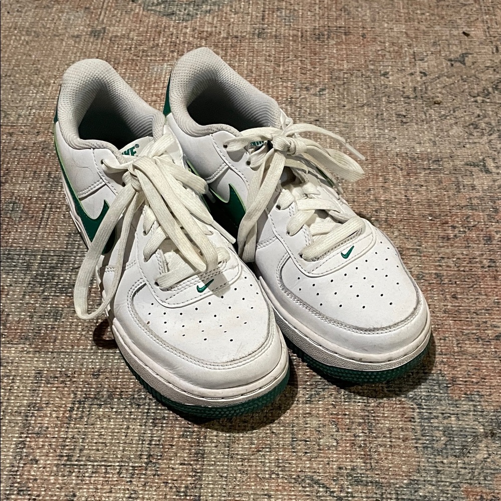 Nike Kids Sneakers White and Green